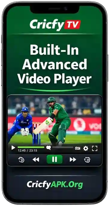 বিল্ট-ইন অ্যাডভান্সড ভিডিও প্লেয়ার