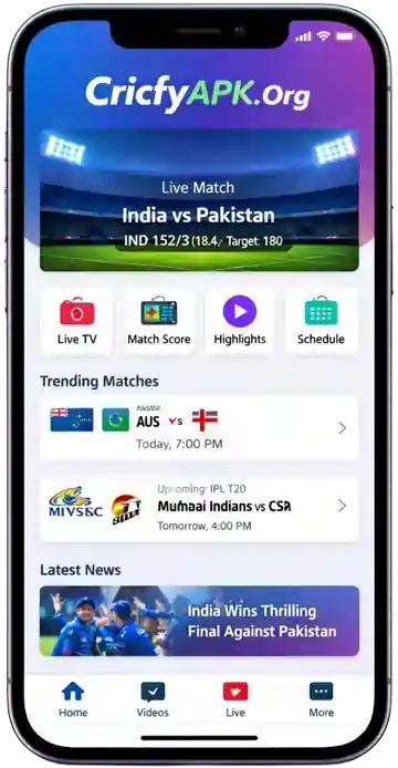 ক্রিকফাই টিভি APK